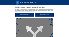 Desktop Screenshot of parteienkompass.ch