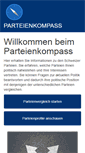 Mobile Screenshot of parteienkompass.ch